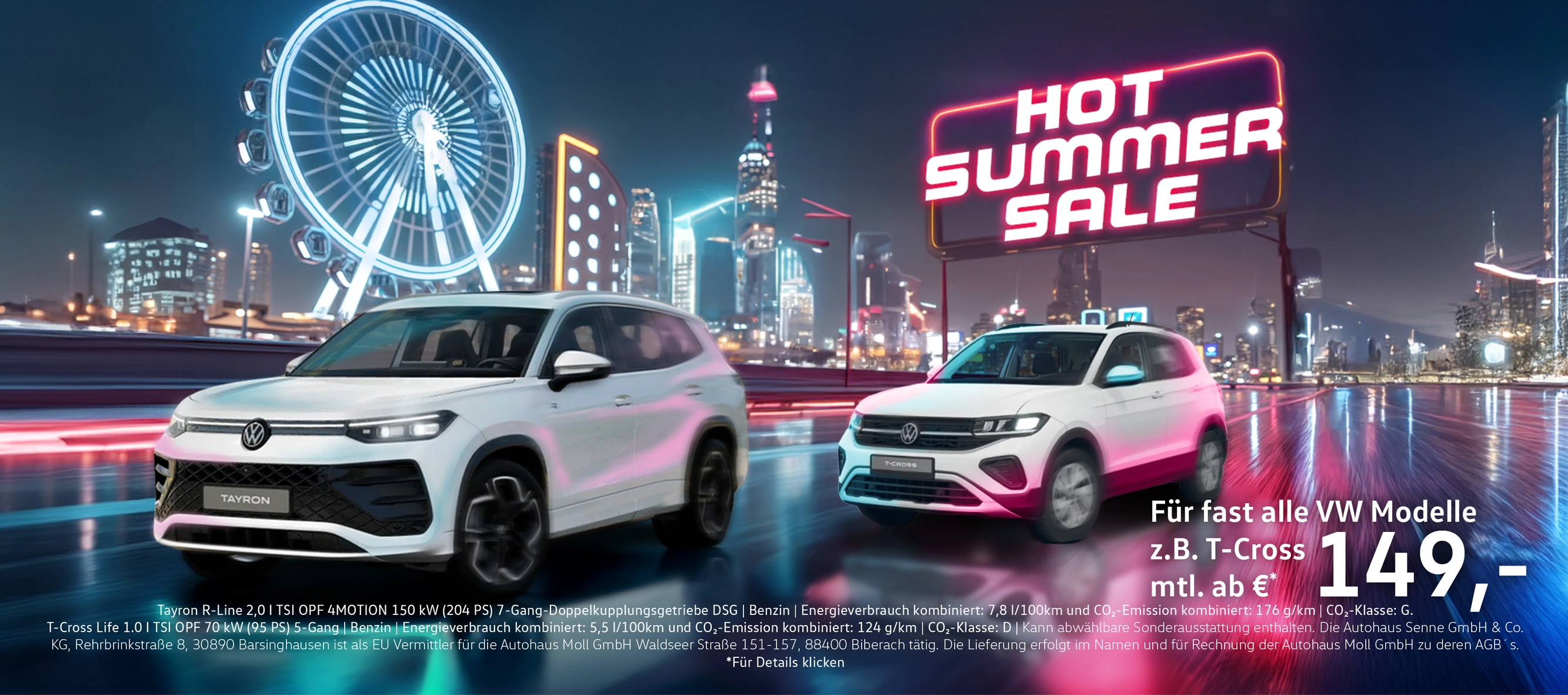 VW Summer Deals