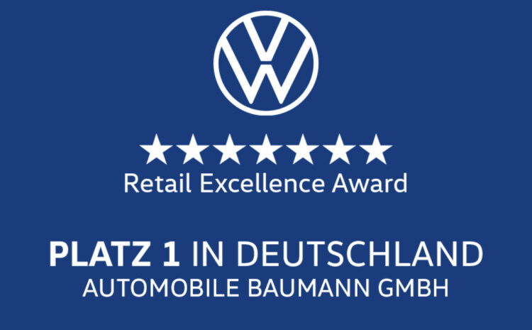  VW Retail Excellence Award