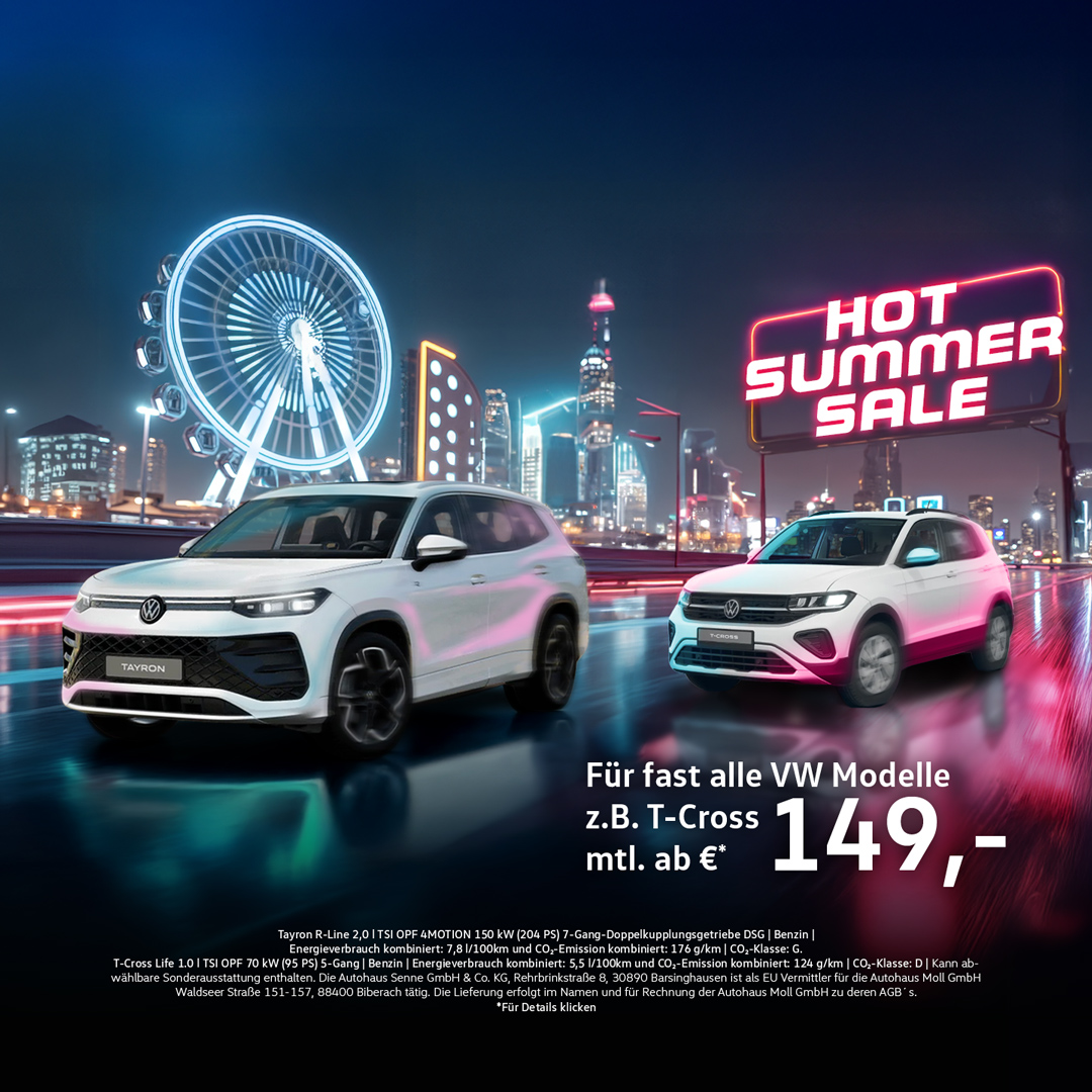 VW Summer Deals