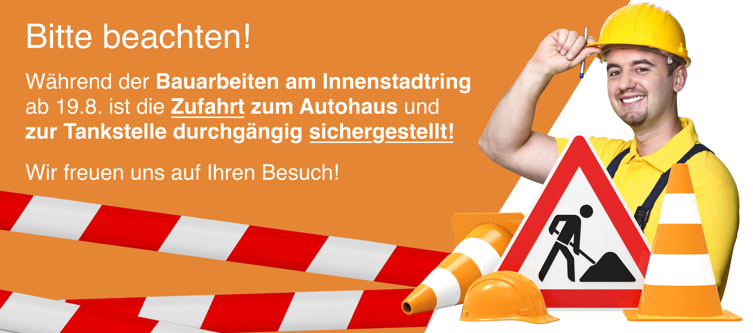 Bitte beachten!