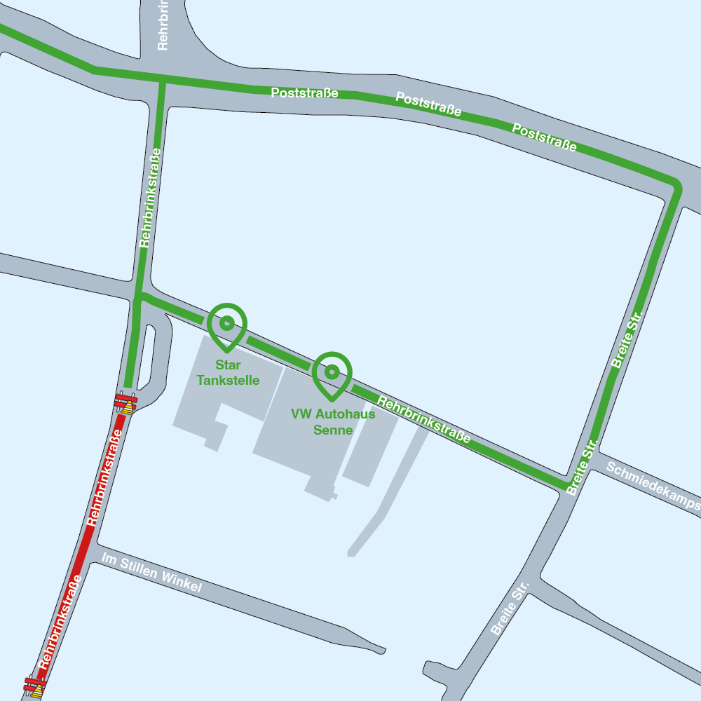 MAP DIE KARTE Anfahrtsskizze